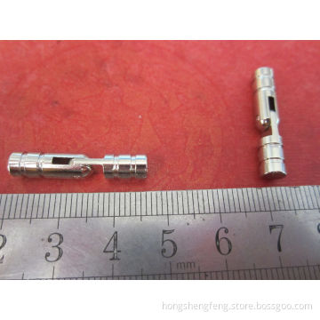 Nickle Color Copper Cylindrical Pin Concealed Hinge for Wooden Box